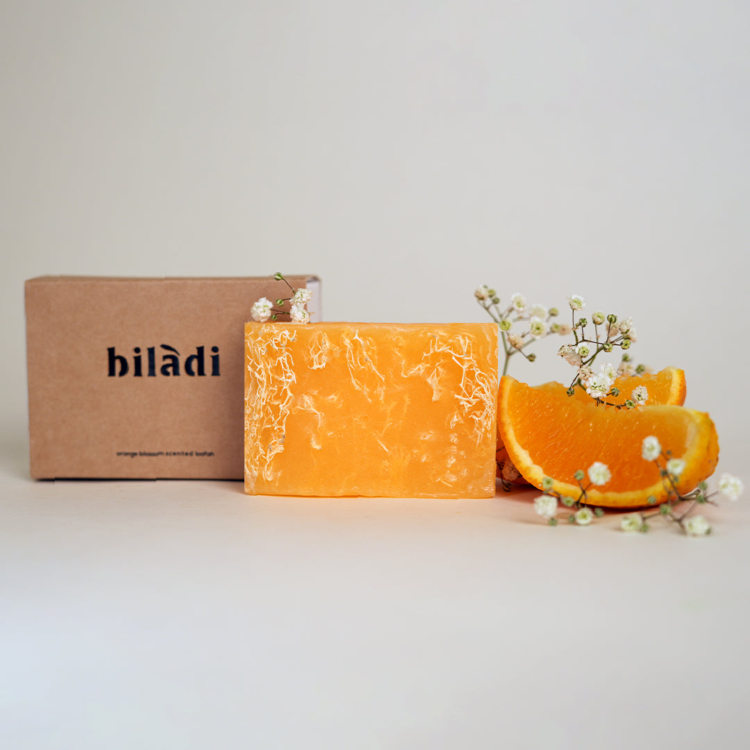 Orange Blossom Loofah Soap