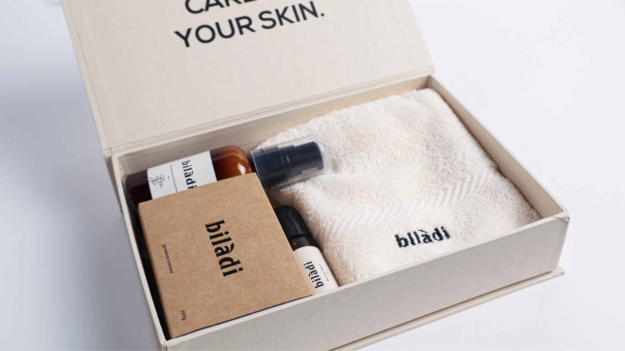 Wellness Box – Luxurious Self-Care Gift Set with Body Oil, Lotion, Soap & Towel