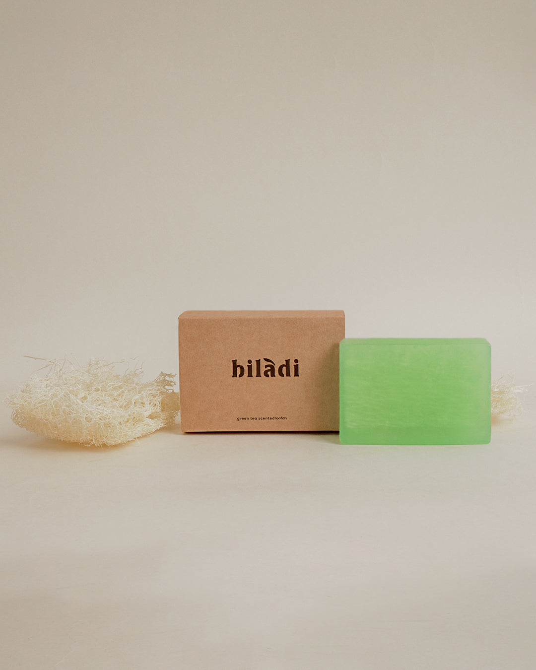 Green Tea Loofah Soap